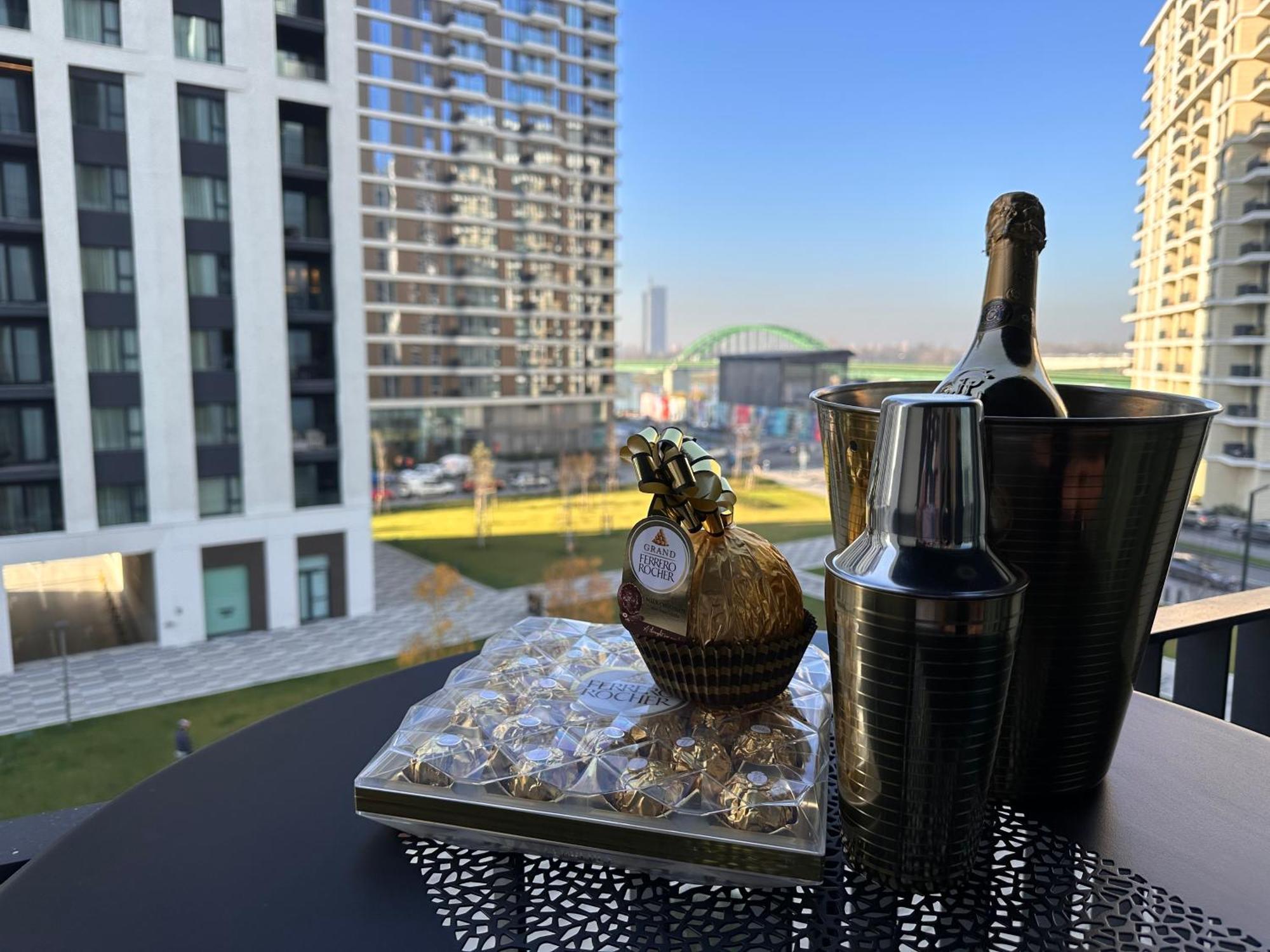 Beldorado Apartments - Belgrade Waterfront Royal Luxury Studio Εξωτερικό φωτογραφία
